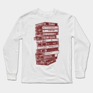 Retro Hip Hop Tape Long Sleeve T-Shirt